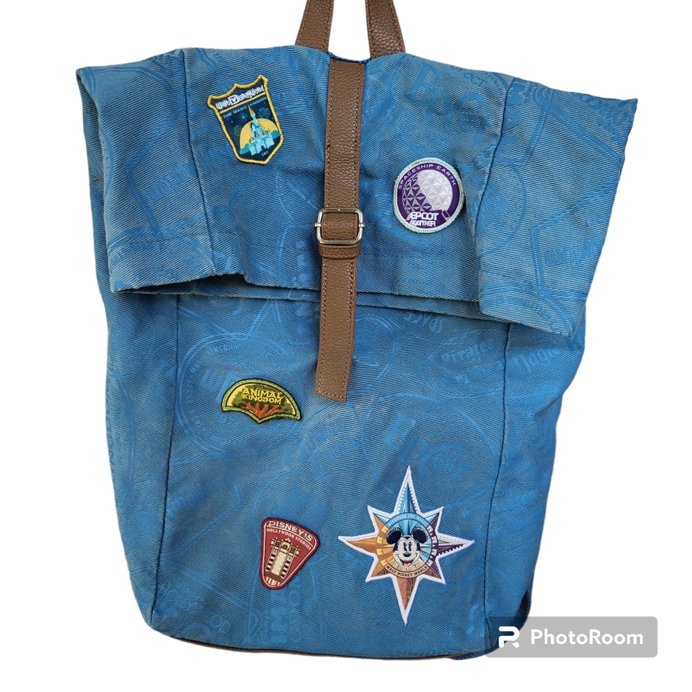 Disney Backpack Bag - Passport - Disney World Canvas Rucksack